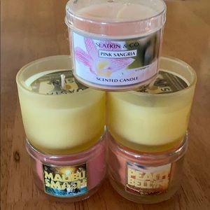 5 mini candles